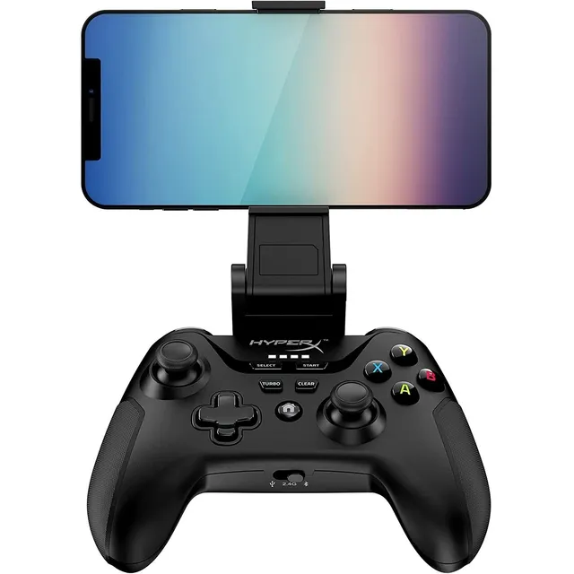 Joystick Mando Inalambrico Hyperx Clutch Para Android Y Pc Color Blanco