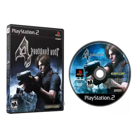 Dvd Resident Evil 4 Ps2
