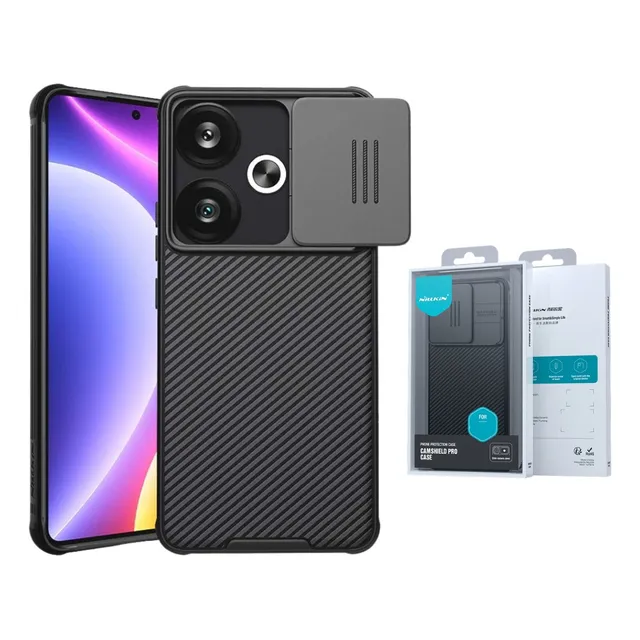 Case Funda Nillkin Camshield Para Xiaomi Poco F6 /  Empaque