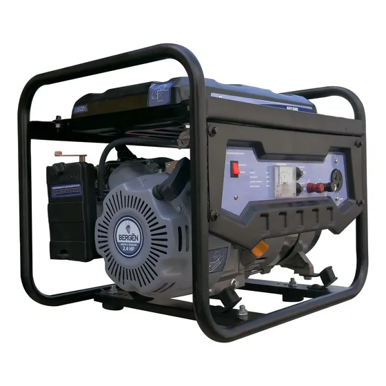 Generador De Luz Bergen 1000w C/Motor A Gasolina 2.4HP- GV1500
