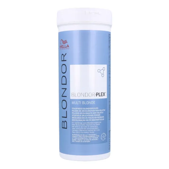 Decolorante Wella Polvo decolorantes Blondor Plex tono azul para cabello