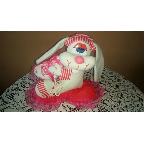 Peluche Muñeco Usado Mide 35 Cm. 