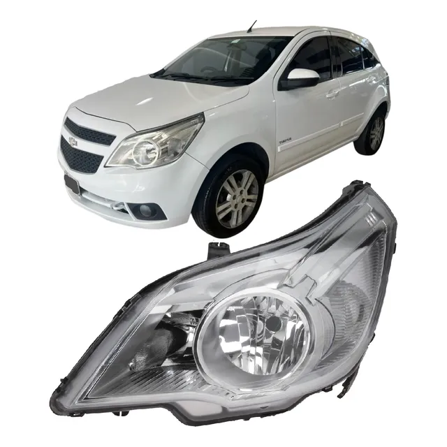 Optica Chevrolet Agile 2009 2010 2011 2012 2013 Lt Cromado 
