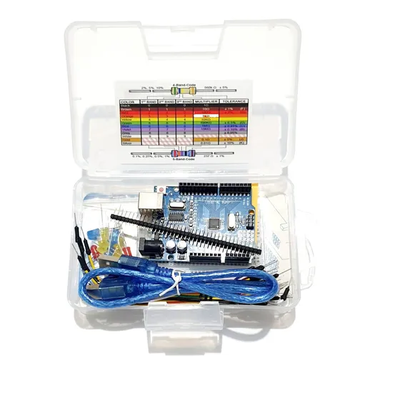 Starter Kit Com Placa Uno R3 Para Arduino Robótica Iniciante