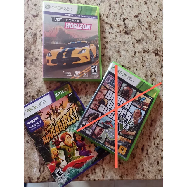 Juegos Para Xbox 360 Forza Horizon Gta 5 Kinect Adventures