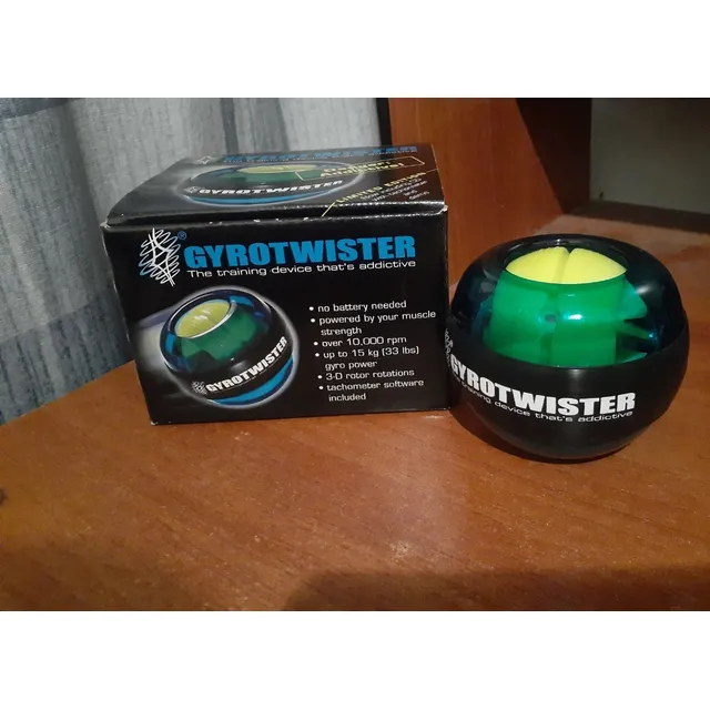Gyrotwister - Aparato De Entrenamiento Para Manos Y Brazos
