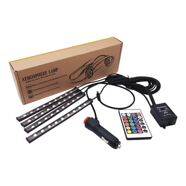 Luz Led 5050 12v Ambiente Tunning Piso Auto Carro Camioneta