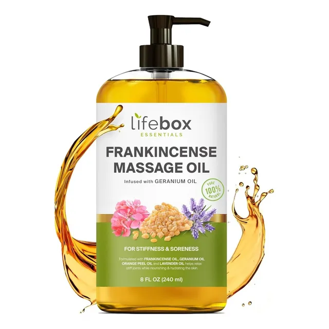 Aceite De Frankincense. Aceite De Masaje De Incienso