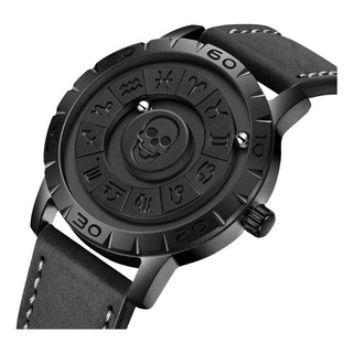 X Reloj Foxbox Con Bola Magnética De Cuero Resistente Al X Reloj Foxbox Con Bola Magnética De Cuero Resistente Al