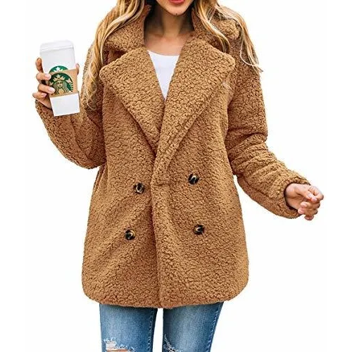 Hermosa Mujer De 2023 De Moda Abrigo De Invierno De T6ymk