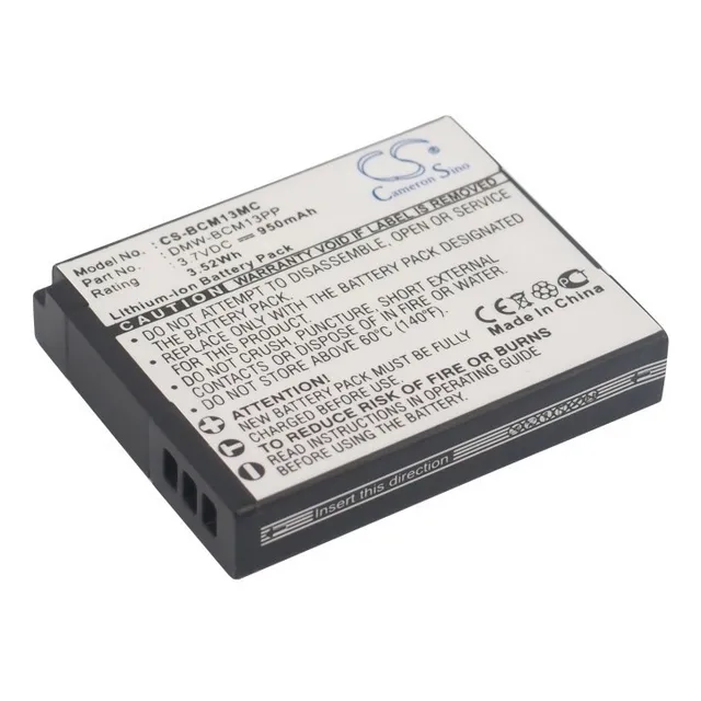 Bat Para Panasonic Dmw-bcm13pp Lumix Dmc-tz40 Dmc-ft5 