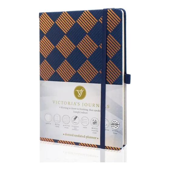 Victorias Journals Bullet Notebook, Planificador Sin Fecha X