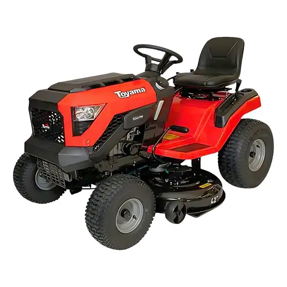 Trator Cortador Grama Gasolina 19.5 Hp Corte 107 Cm Toyama