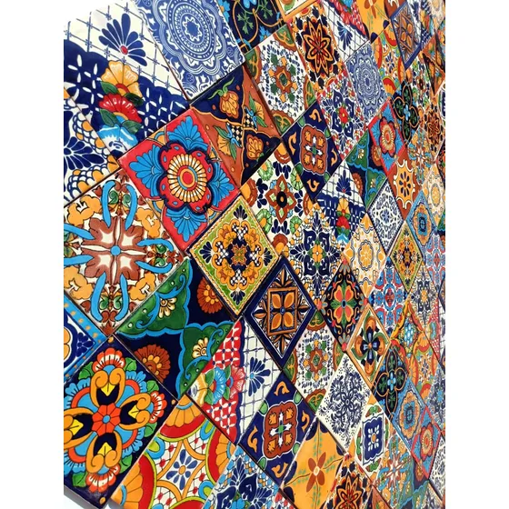 Azulejo Talavera Artesanal Confeti 182pz+33modelosdif (2 M2)
