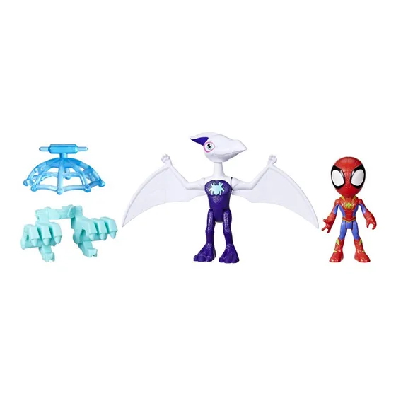 Set Figuras Dino-webs Ghostasaurus Y Spidey Dino-webs
