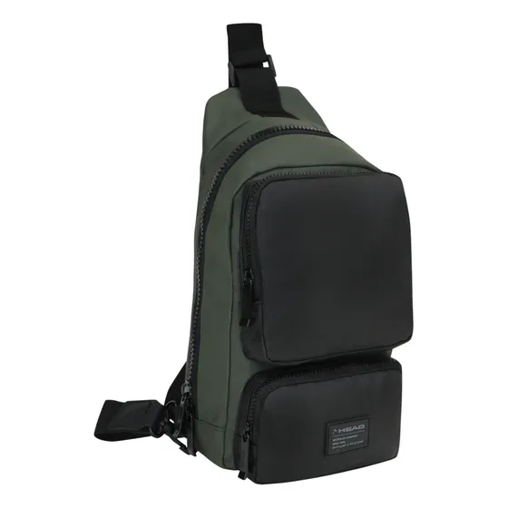 Mochila Crossbody Judo Reverse Verde Head