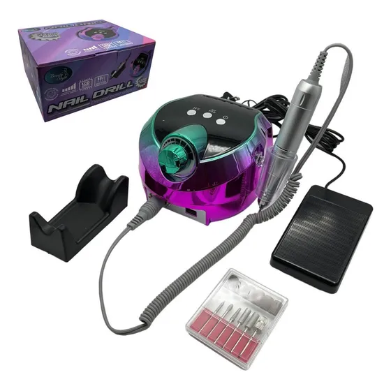 Torno Profesional Para Uñas Beauty Style 45000 Rpm