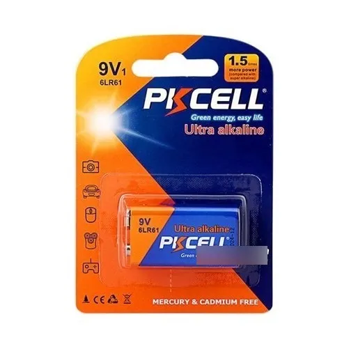 Pila Cuadrada 9v / Pkcell