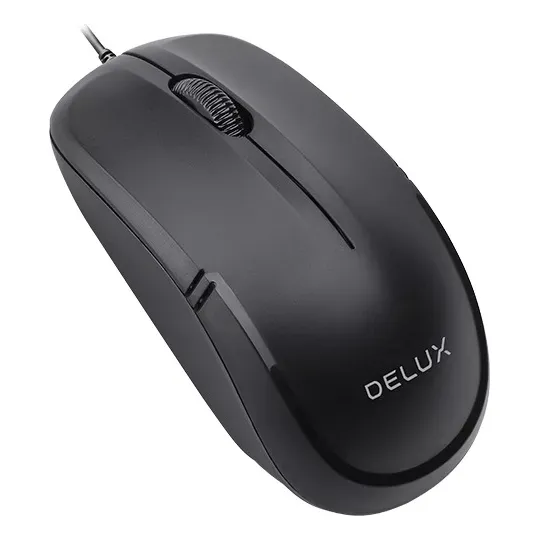 Delux M136 Mouse  Color Negro