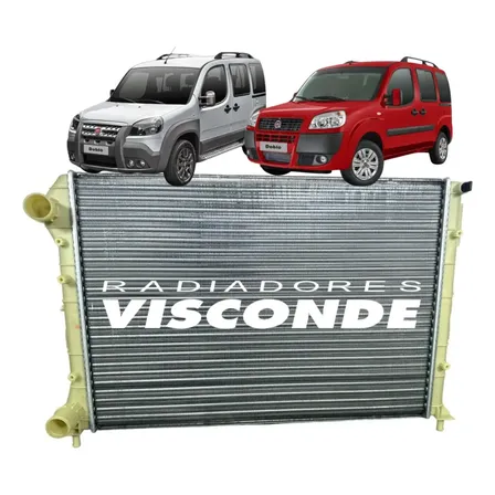 Radiador Visconde Fiat Doblo 2002 A 2017 46789322