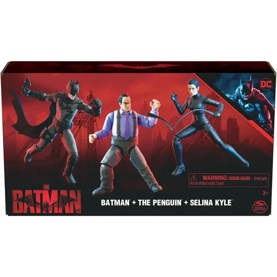 Figuras 3pack - The Batman - Spin Master 3.75 Pulgadas