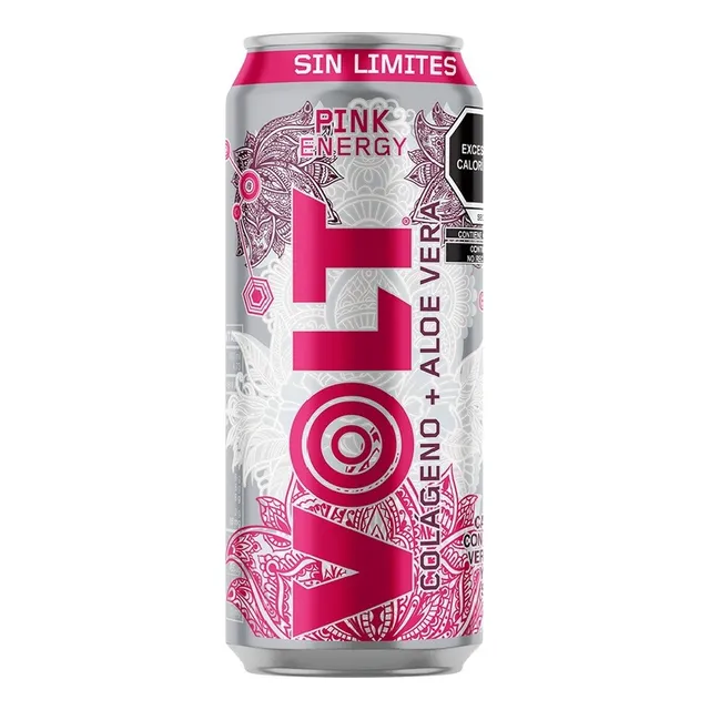 Volt Pink Energy Caja Con 12 Latas De 473ml C/u