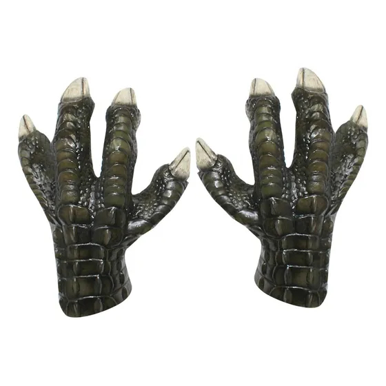 Manos Garras De Dinosaurio Velociraptor Claws Disfraz 
