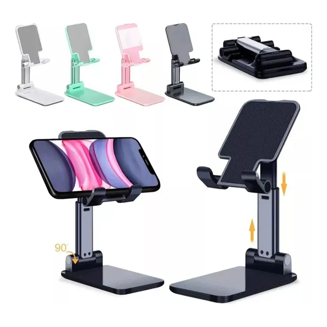 Base Soporte Porta Teléfono Celular Tablet De Escritorio