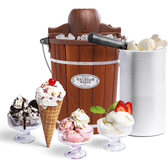 Nostalgia Electric Ice Creamer - Máquina De Helado Suave A L