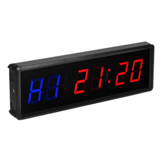 @ 1.5 '' Led Temporizador Gimnasio Temporizador Cronómetro