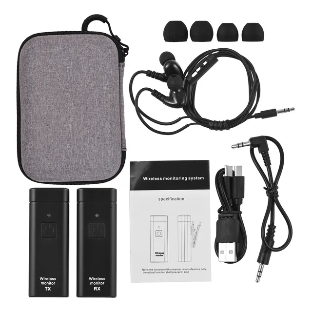 Sistema De Monitoreo De Auriculares Intraurales Inalámbricos