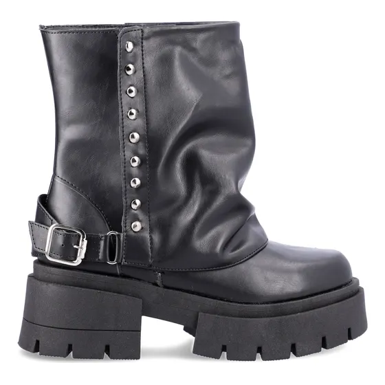 Botas Heben Dina Mujer Media Taco Otoño Invierno 2025