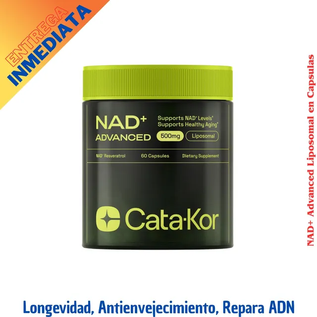 Nad+ Liposomal Resveratrol 500mg Suplemento Potenciador