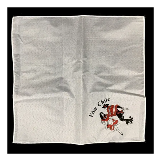 Pack 12 Pañuelos Diseño Estampado Pareja Fiestas Patrias 