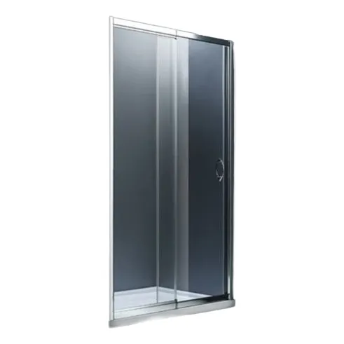 Mampara Para Ducha Al Piso Ajustable De 135 A 150 X 185 Cm