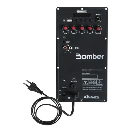 Amplificador Bomber 4 Ohms Ac Bluetooth 150w 110/240v