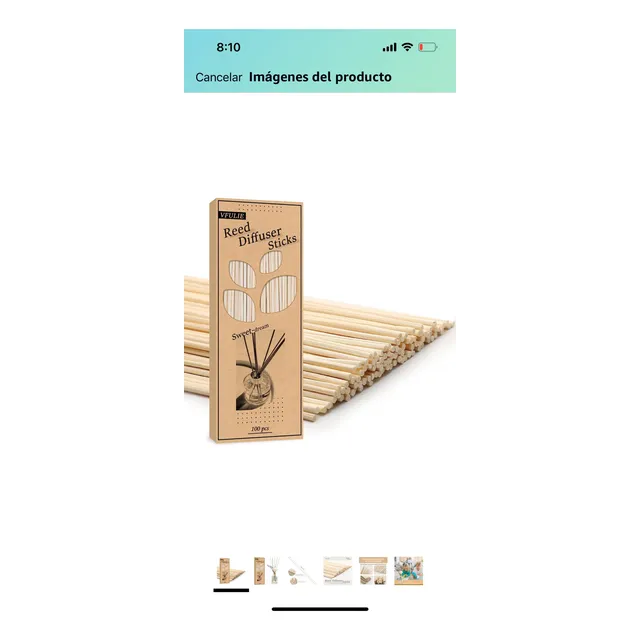 Varillas Para Difusores, Aromaterapia. 20 Varillas Por 5$