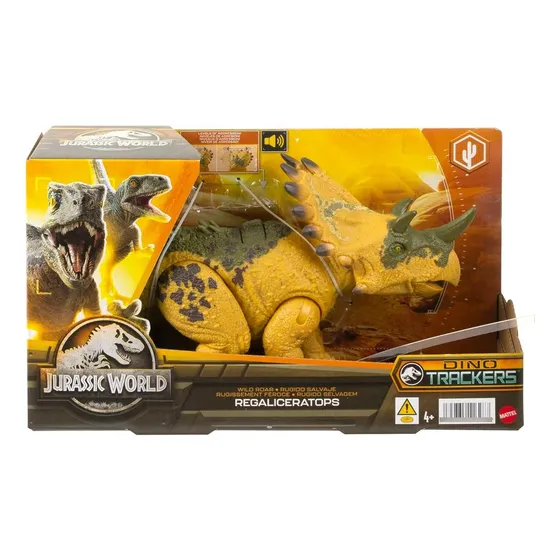Dinosaurio Jurassic World Regaliceratops Con Sonidos Mattel
