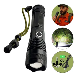 Lanterna Pesca Caça Camping Recarregåvel Tåtica Potente Led Lanterna Pesca Caça Camping Recarregåvel Tåtica Potente Led