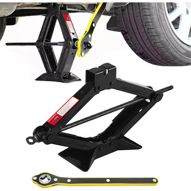 ATVERCE 2t Kit De Gato Hidraulico Portátil Para Auto Mecanico Tijera