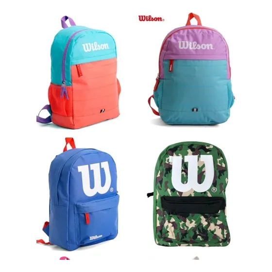 Bolso Tipo Morral Wilson Original Varios Modelos Niño / Niña