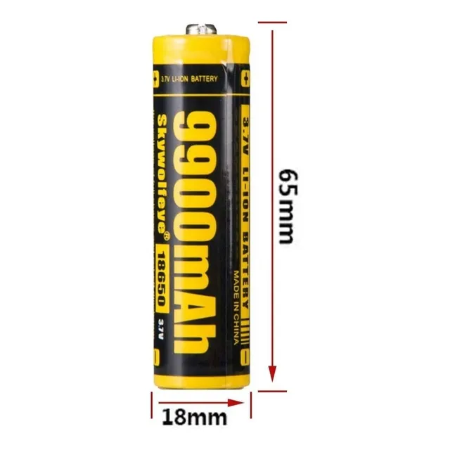 Baterías Recargables De 3 7v 18650 De 9000 Mham