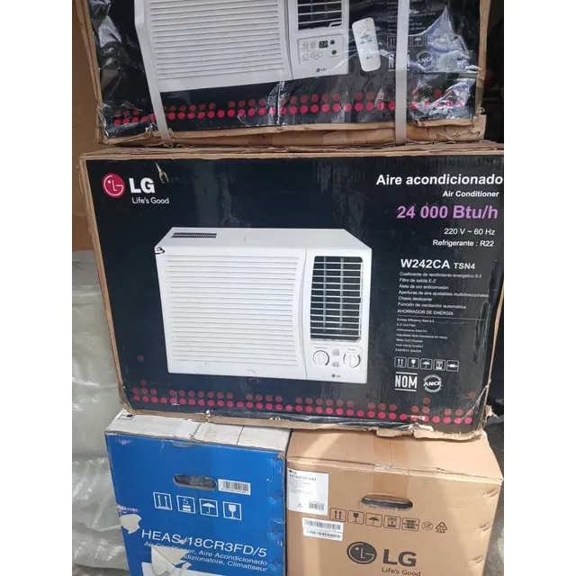 Aire Acondicionado De Ventana LG Nuevo De 24.000btu