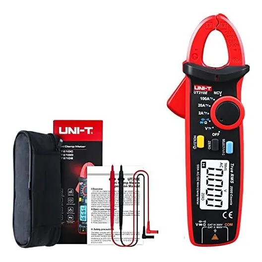 Minimedidor Digital Uni-t Ut210e, 100 A, Corriente Alterna, 