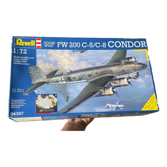 Focke Wulf Fw 200 C-5/c-8 Condor Avião Aeromodelismo Verde