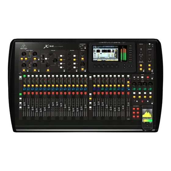 Mesa De Som Digital X32 Behringer 40 Canais + Garantia