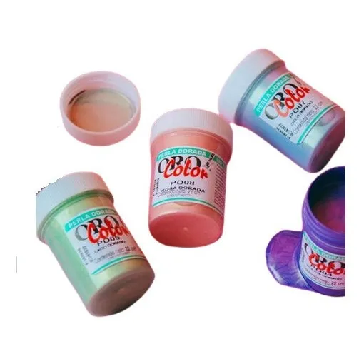 Pintura Perla Dorada Oro Color