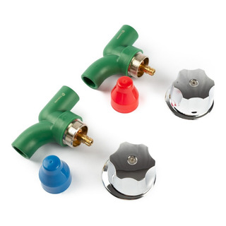 Juego De 2 Llaves De Empotrar Ppr ½-20mm Tubomax Juego De 2 Llaves De Empotrar Ppr ½-20mm Tubomax