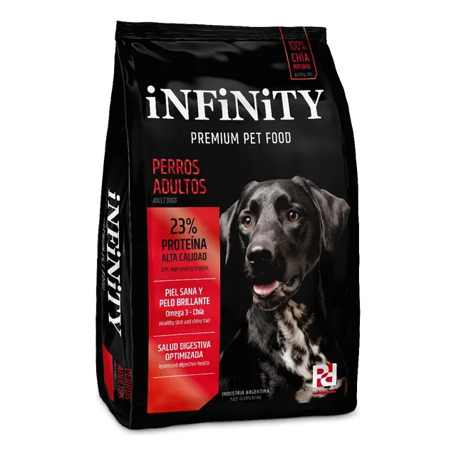 Alimento Infinity Premium Pet Food para perro adulto sabor mix de 21 kg