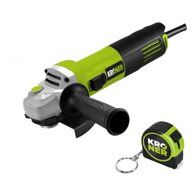 Amoladora Angular Kroner 900w + Cinta Métrica Regalo